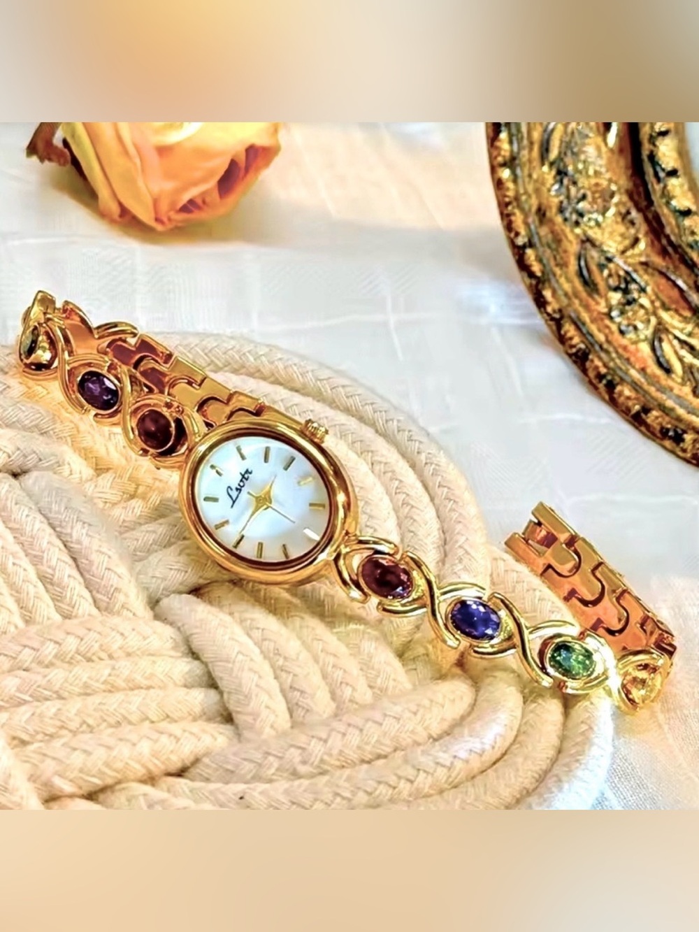 Watch Rainbow Gem Watch - Lux Boho Charm